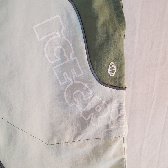 ICECREAM Men’s Size 3X Green Lime Nylon Shorts 37" Waist New with Tags - Picture 2 of 6